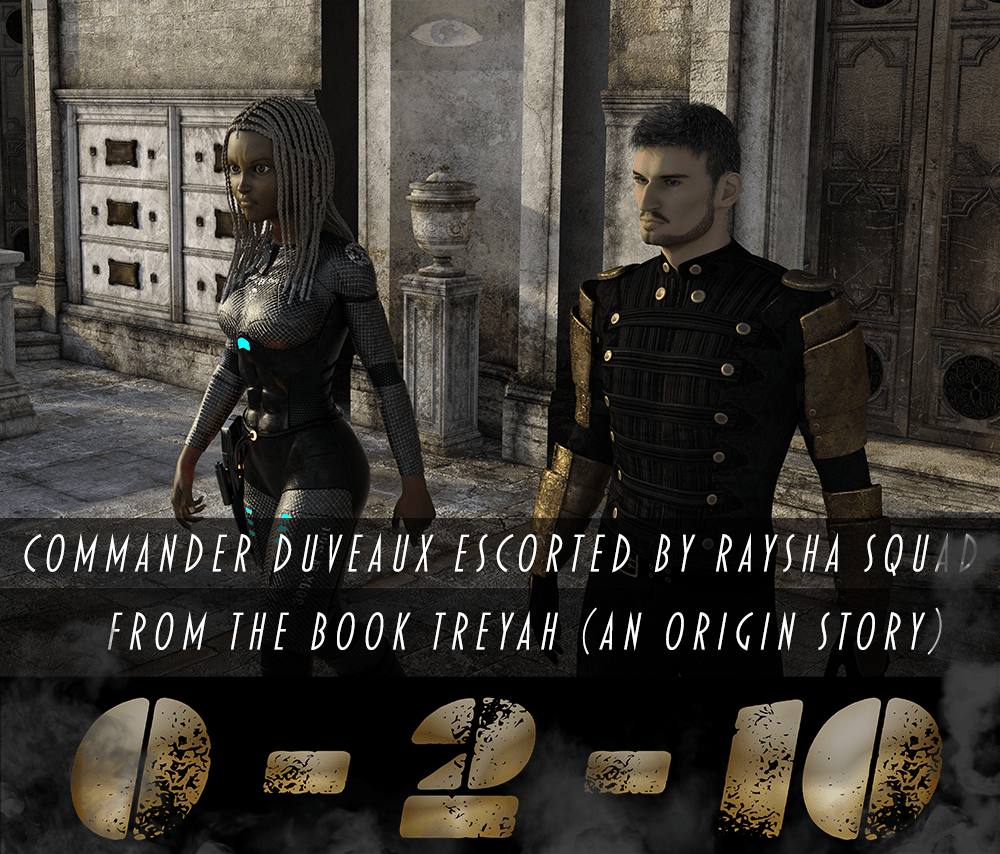 Commander DuVeaux and Raysha&nbsp;Squad