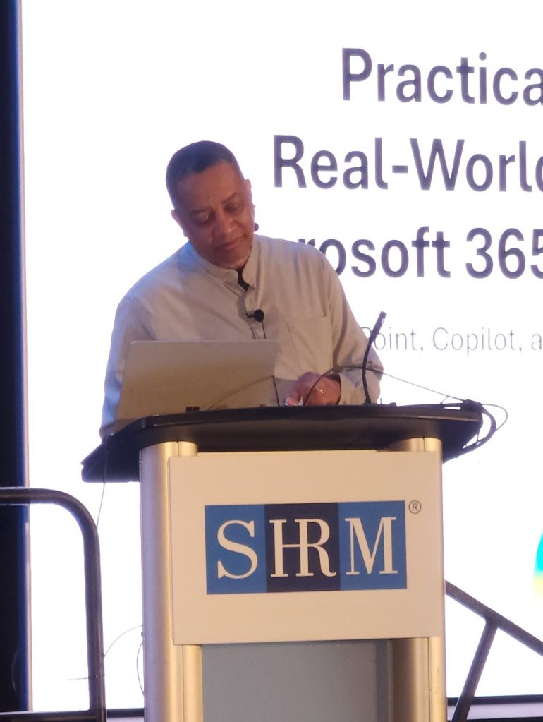 Jarrod speaks on AI at the national SHRM&nbsp;Convention